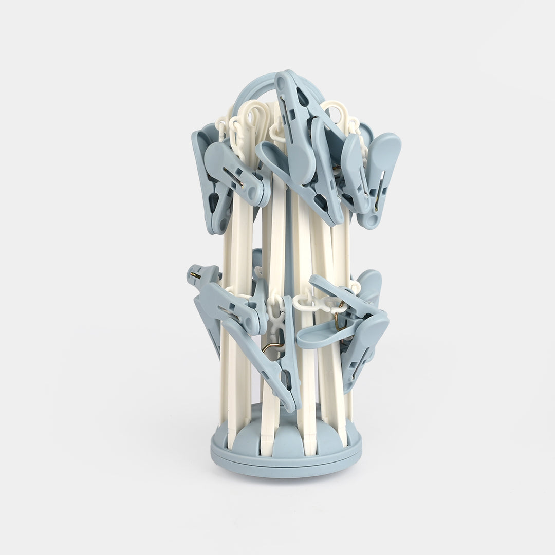 Laundry Cloth Hanger With Clips