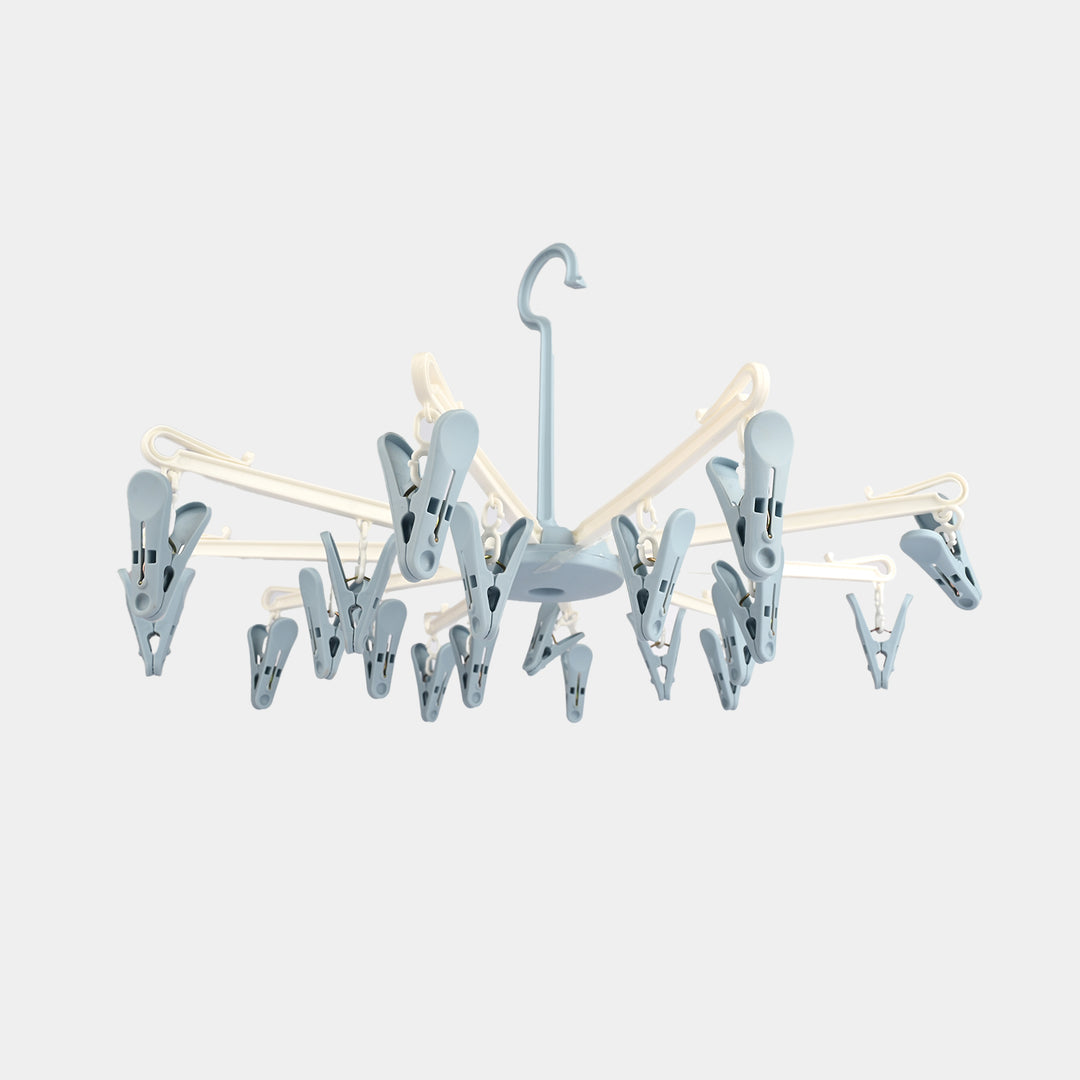 Laundry Cloth Hanger With Clips