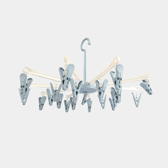 Laundry Cloth Hanger With Clips