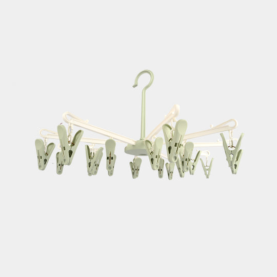 Laundry Cloth Hanger With Clips