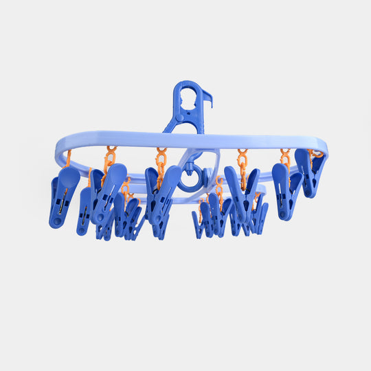 Laundry Cloth Hanger With Clips
