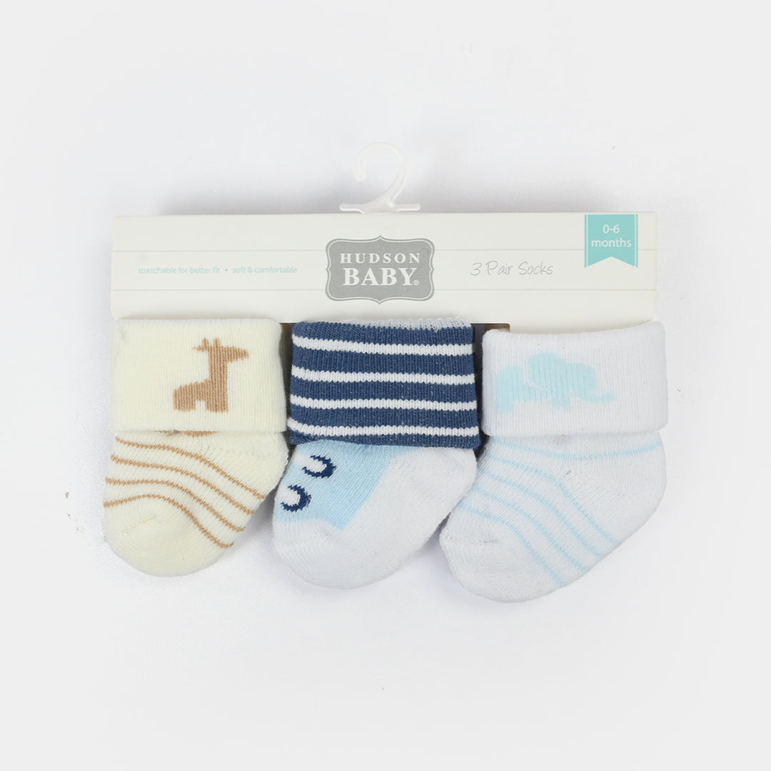 Carters Baby Socks 3Pcs | 0-6M