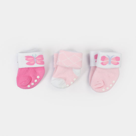 Carters Baby Socks 3Pcs | 0-6M
