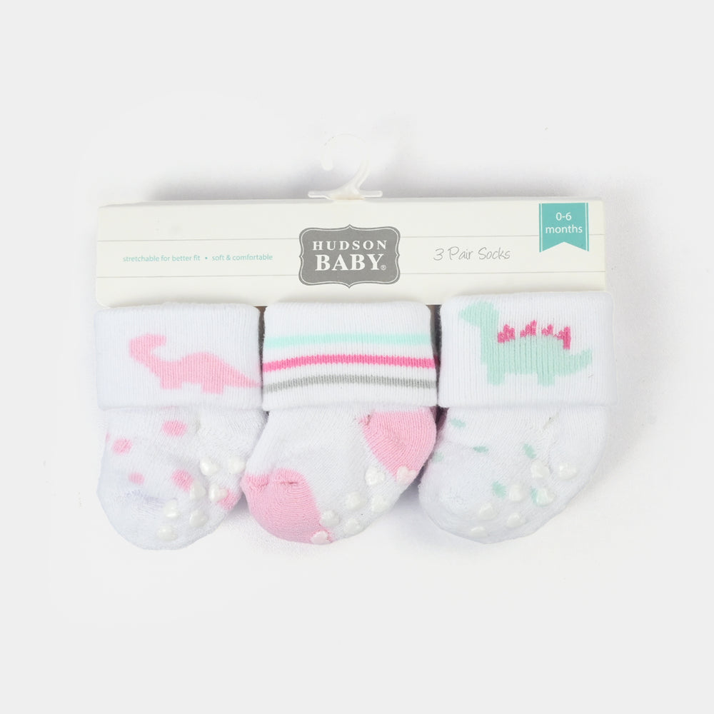 Carters Baby Socks 3Pcs | 0-6M
