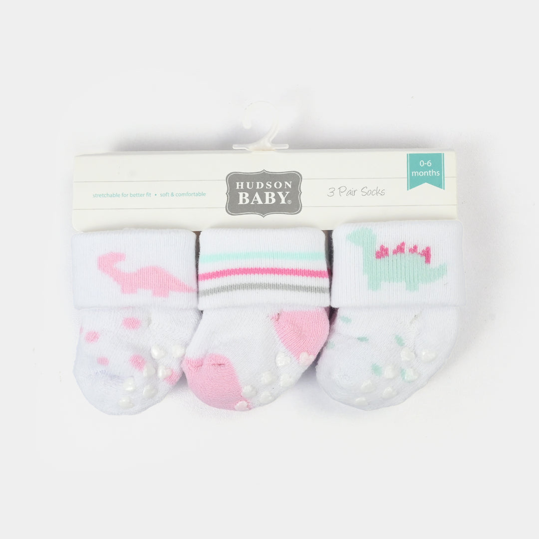 Carters Baby Socks 3Pcs | 0-6M