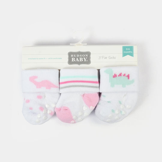 Carters Baby Socks 3Pcs | 0-6M