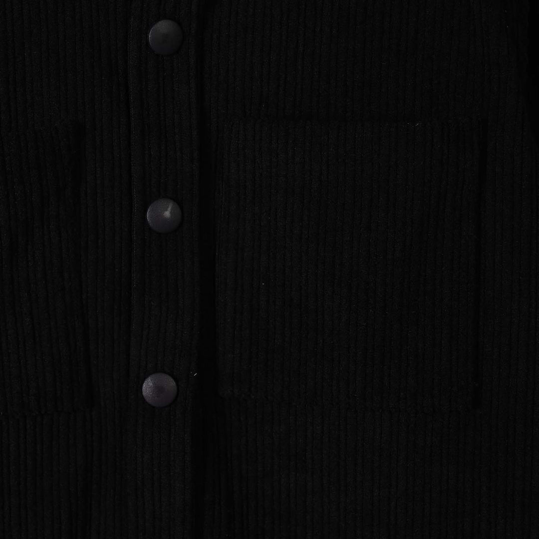 Boys Corduroy Woven Suit-Black