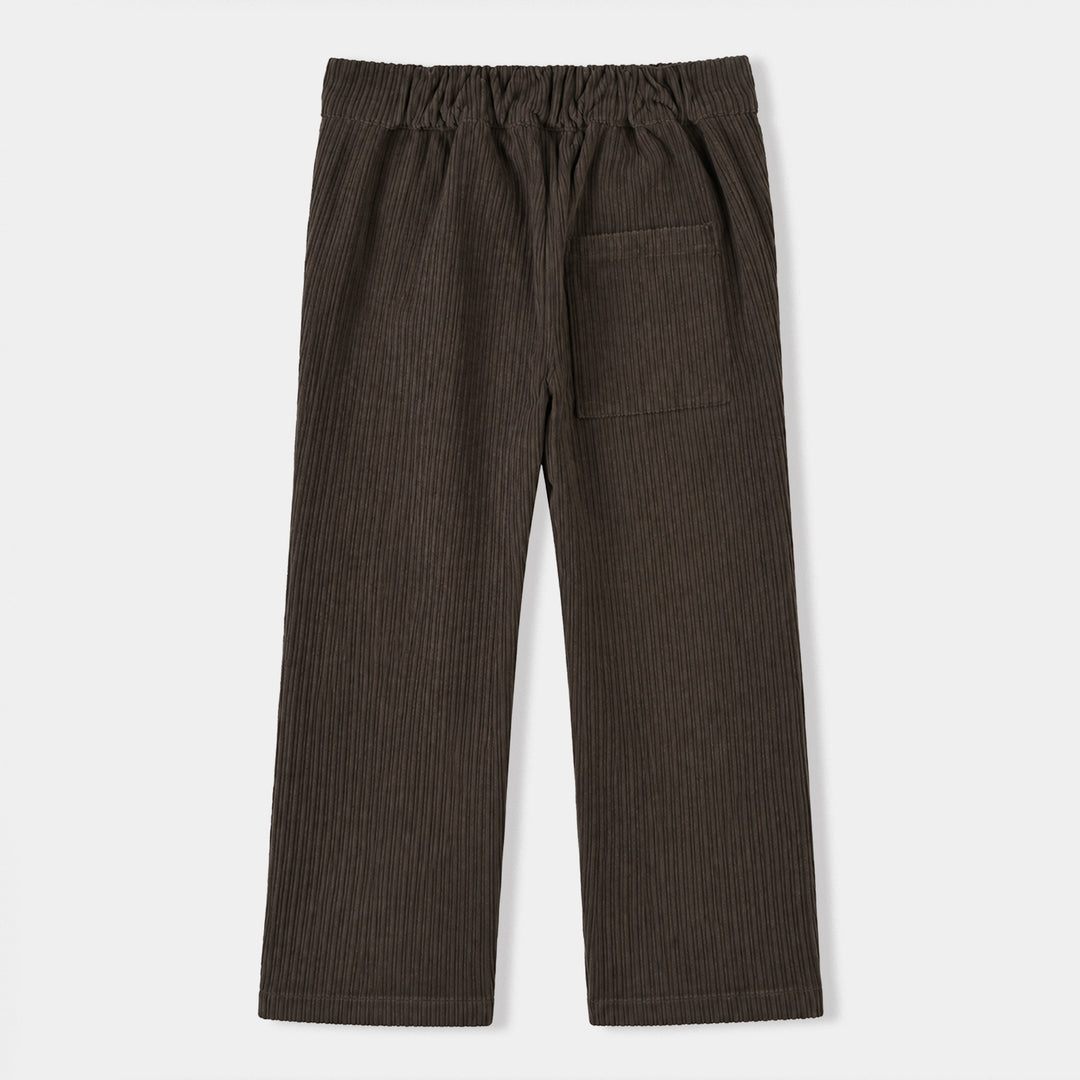 Boys Corduroy Woven Suit-Green