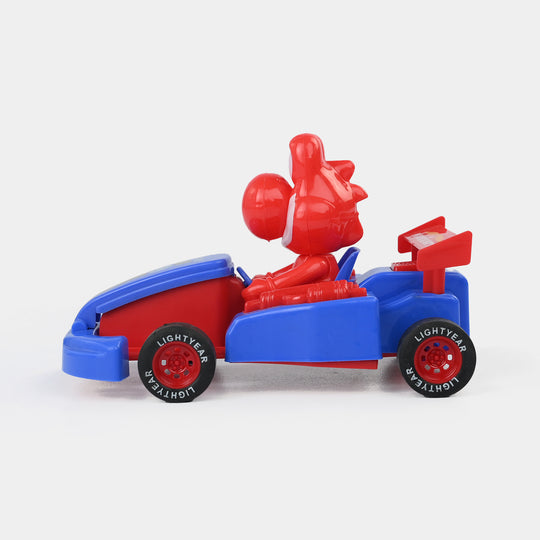 Friction-Powered Mini Sports Vehicle