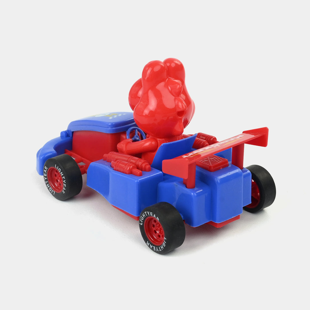 Friction-Powered Mini Sports Vehicle