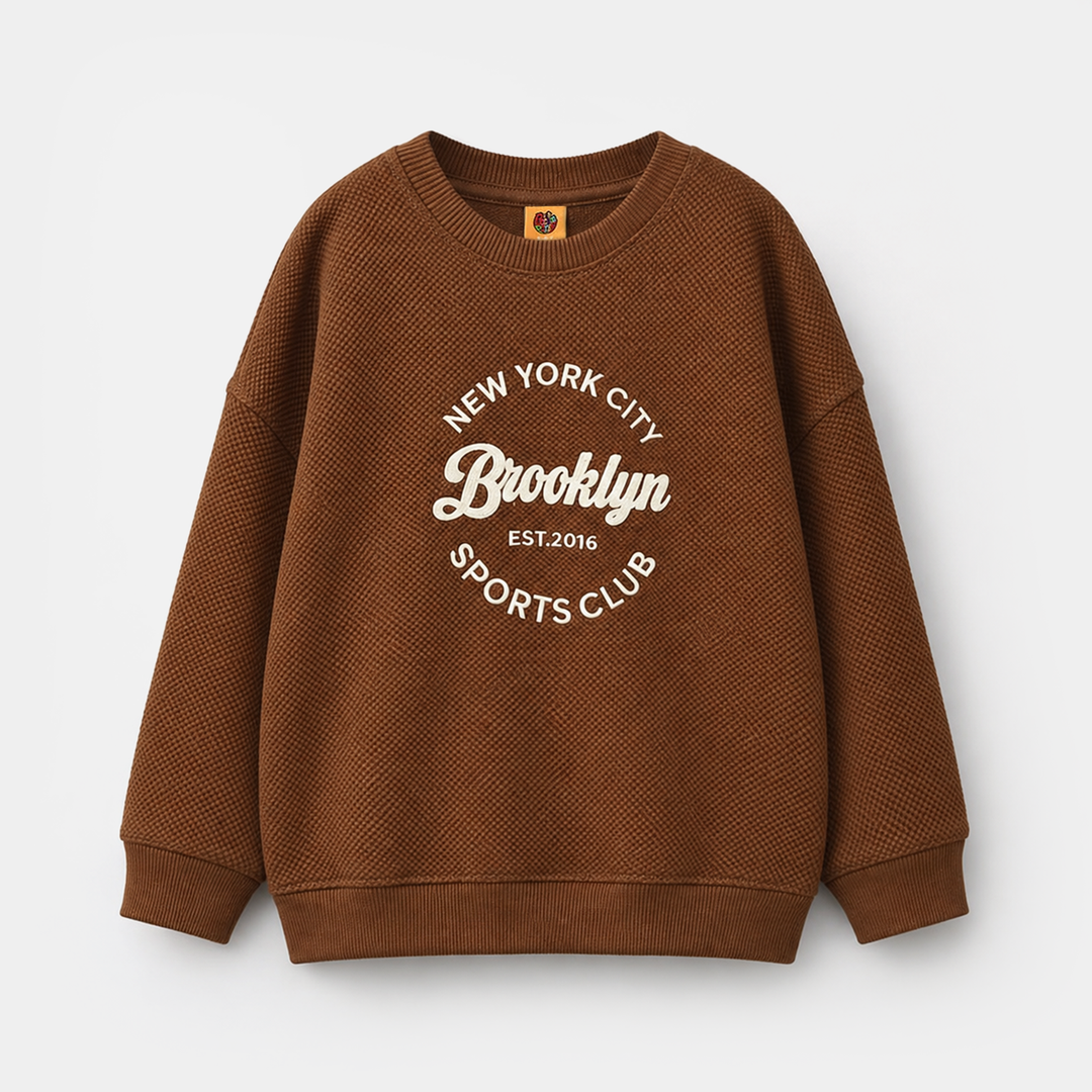 Boys Popcorn SweatShirt Brooklyn