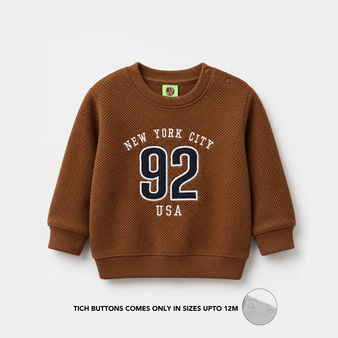 Infant Boys Popcorn Sweat Shirt Usa