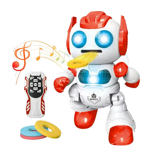 Remote Control Dance & Disc-Shooting Robot