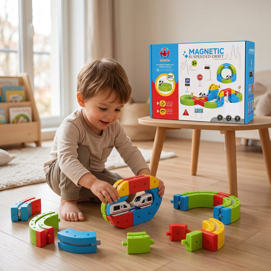Magnetic Suspended Orbit Track Car Set