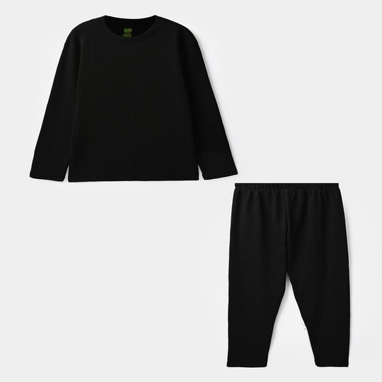 Infant Boys Thermal Inner Suit - Black