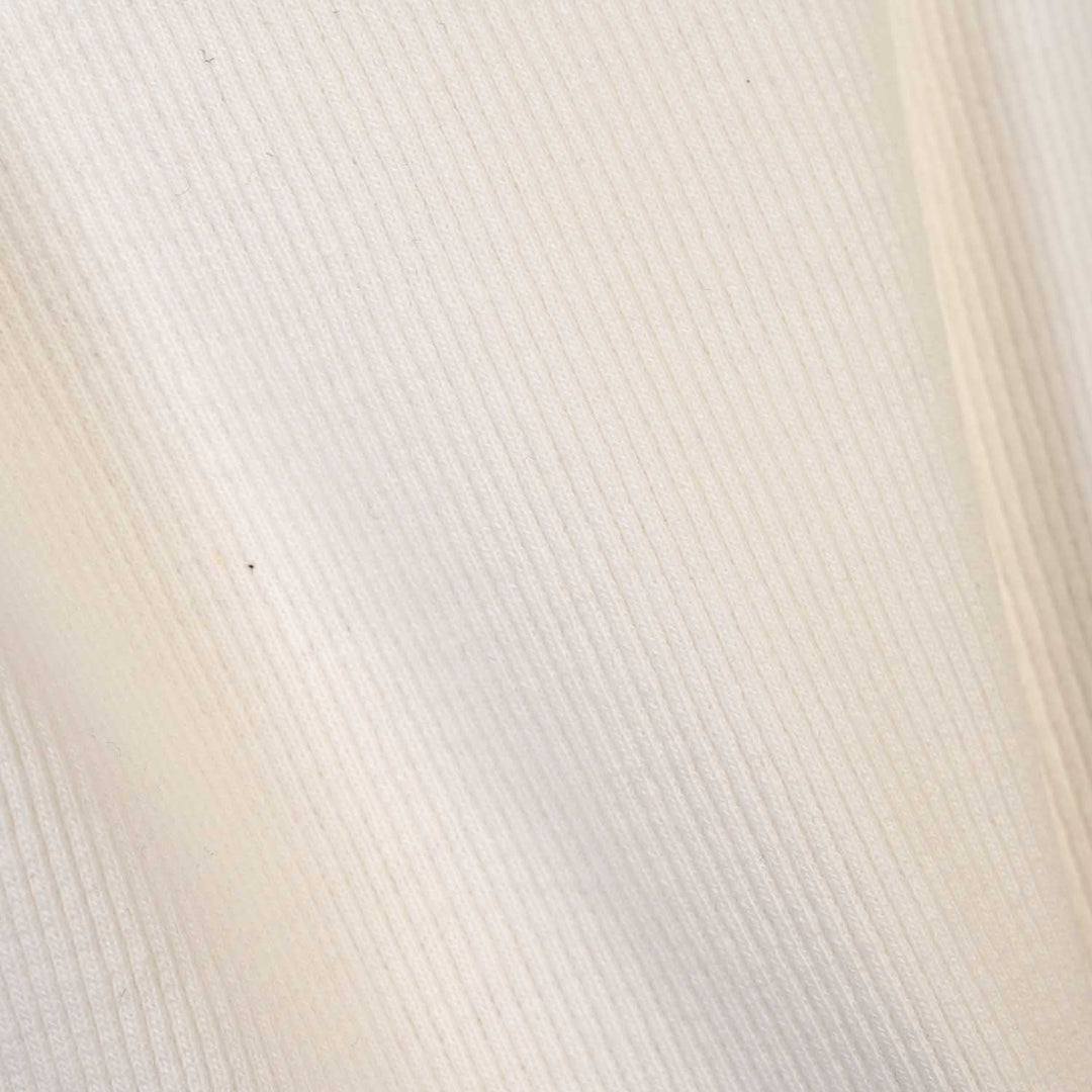 Infant Boys 2x1 Rib Turtle Neck Off White