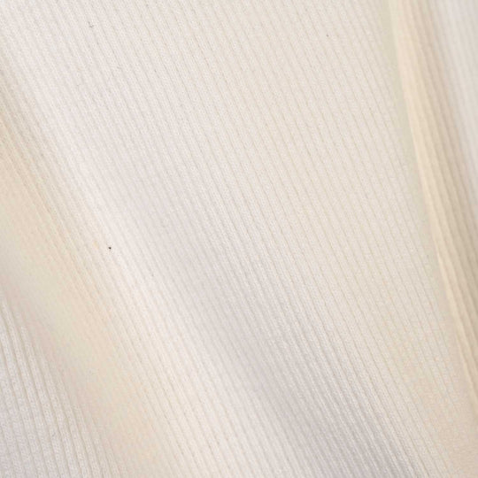 Infant Boys 2x1 Rib Turtle Neck Off White