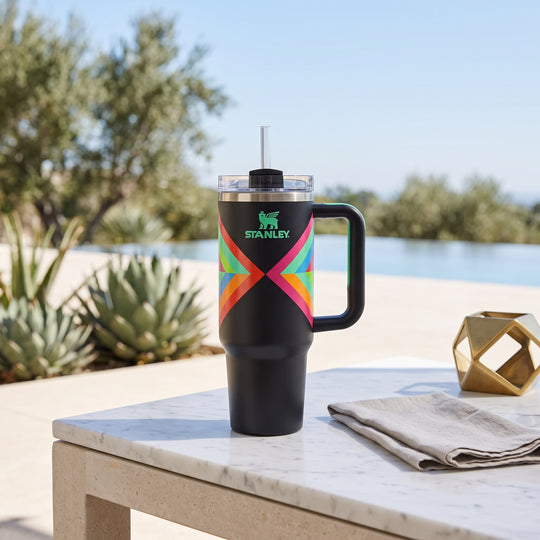 Stainless Steel Straw Mug/Tumbler | 30OZ
