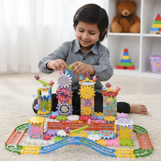 Building Blocks Paradise Orbital | Educational Track Set