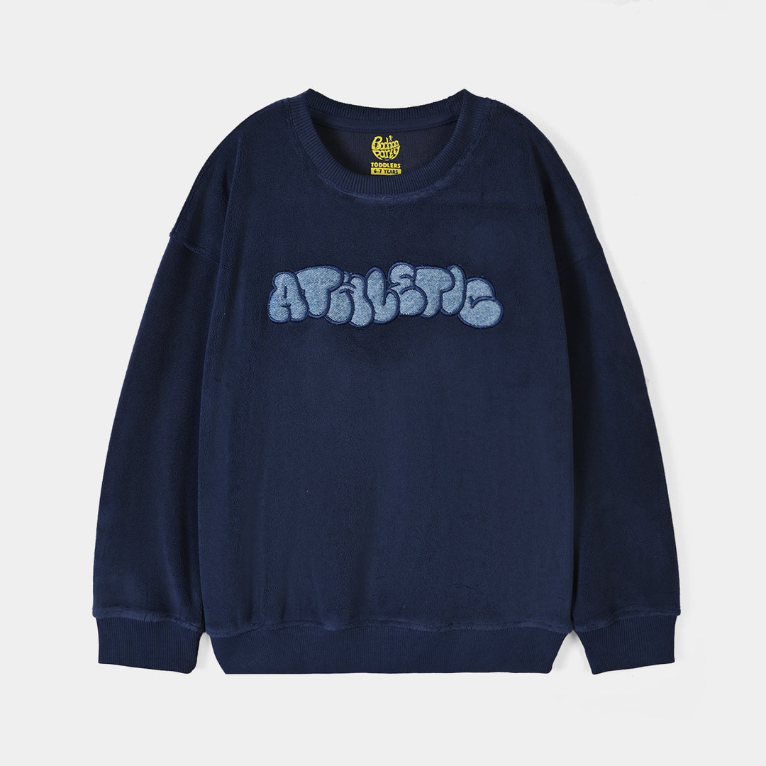 Boys Fleece Sweatshirt Athletic Club-BLUE