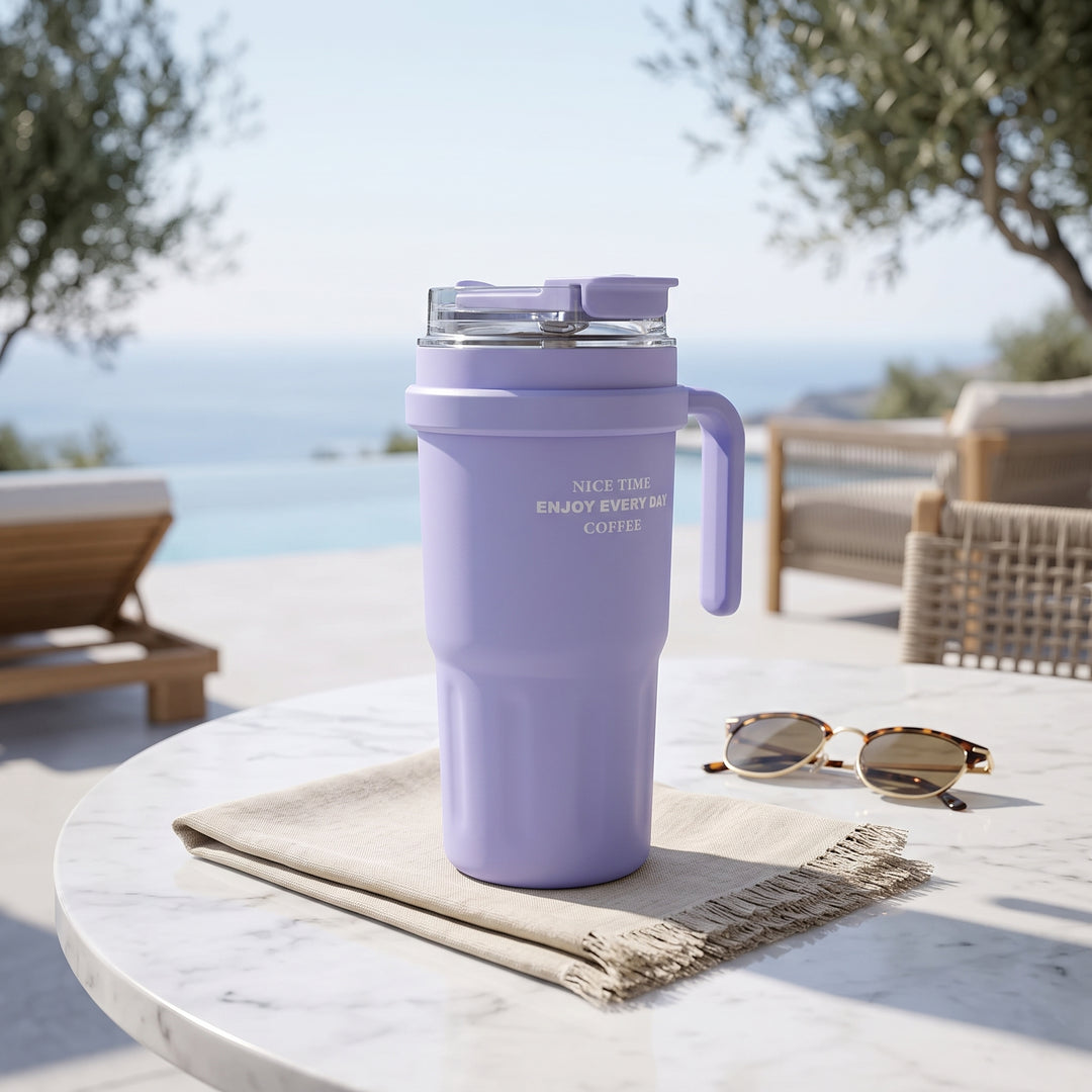 Stainless Steel Straw Mug/Tumbler