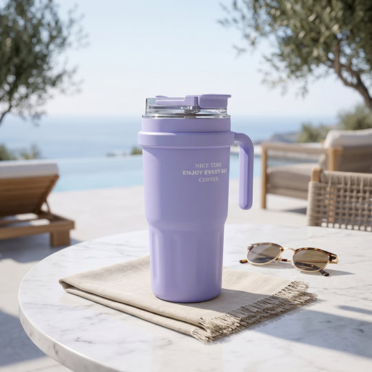 Stainless Steel Straw Mug/Tumbler