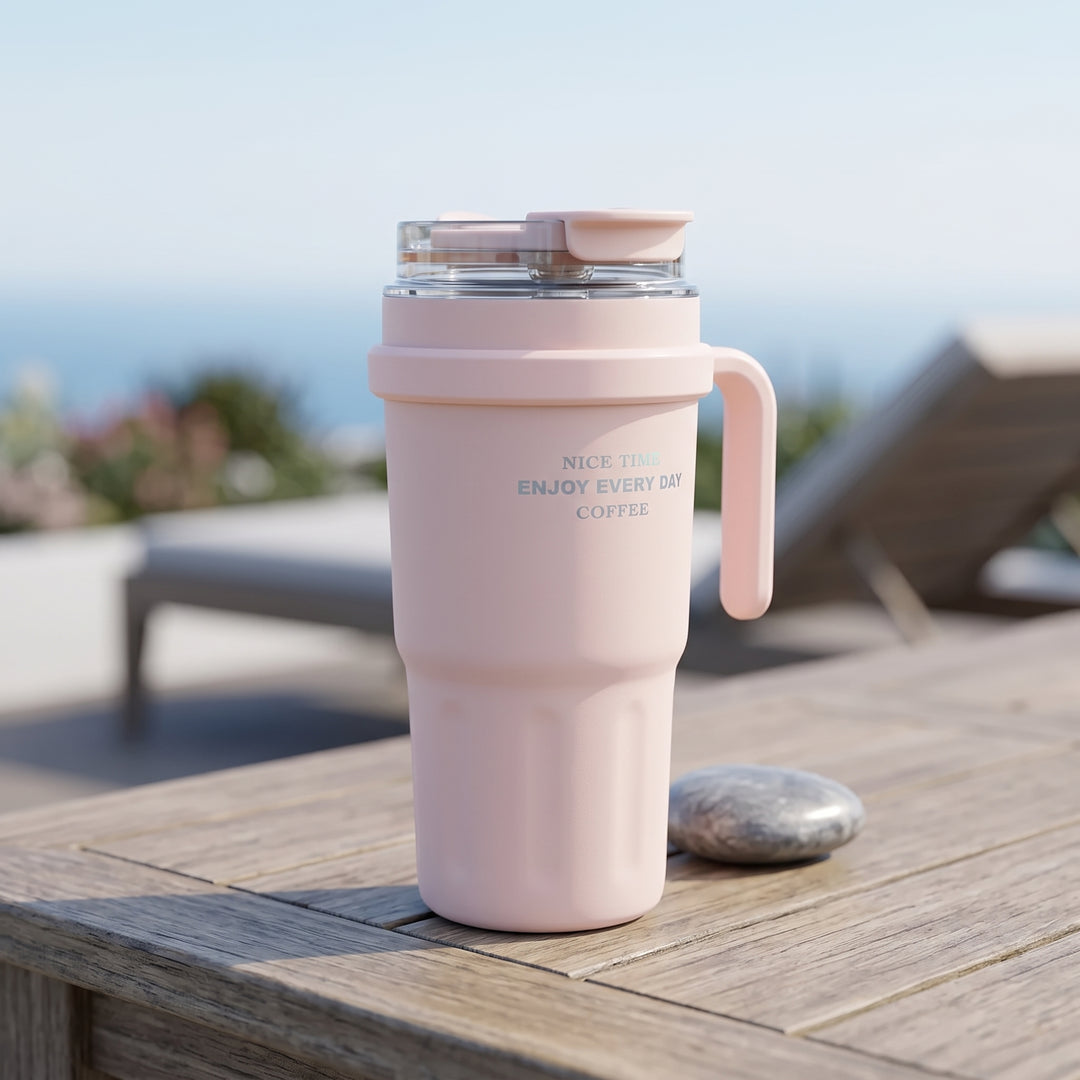 Stainless Steel Straw Mug/Tumbler