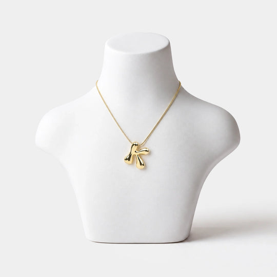 Necklace & Alphabet Pendant for Girls