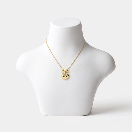 Necklace & Alphabet Pendant for Girls