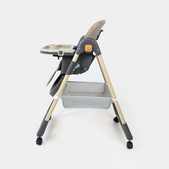 Multifunctional Baby High Chair with Wheels HC-330 Grey