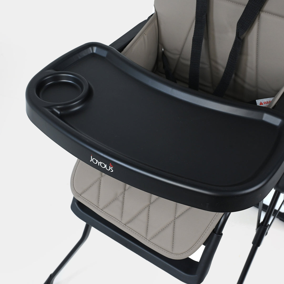 Baby Foldable High Chair Joyous | HCY-021 Brown