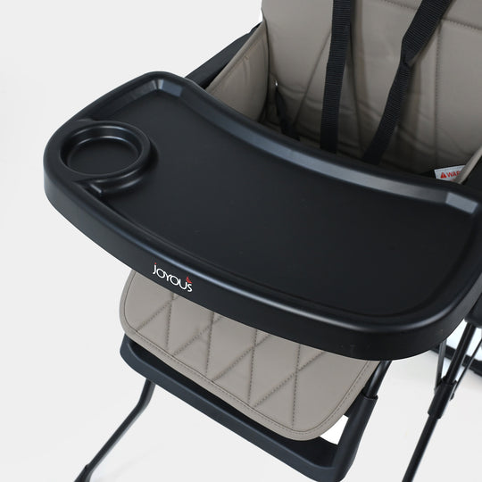 Baby Foldable High Chair Joyous | HCY-021 Brown