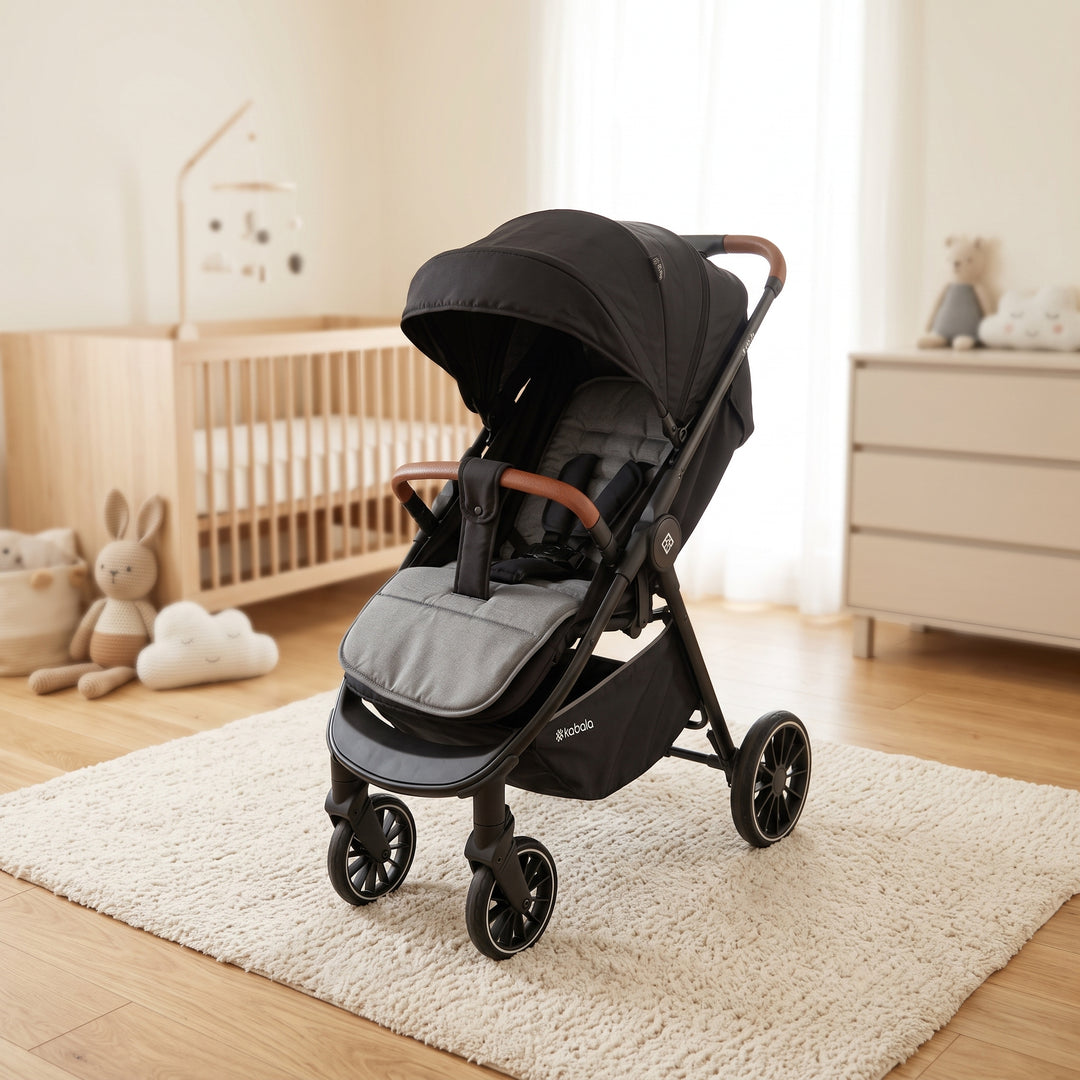 Luxury Baby Stroller SH-2 with Canopy & All-Terrain Wheels