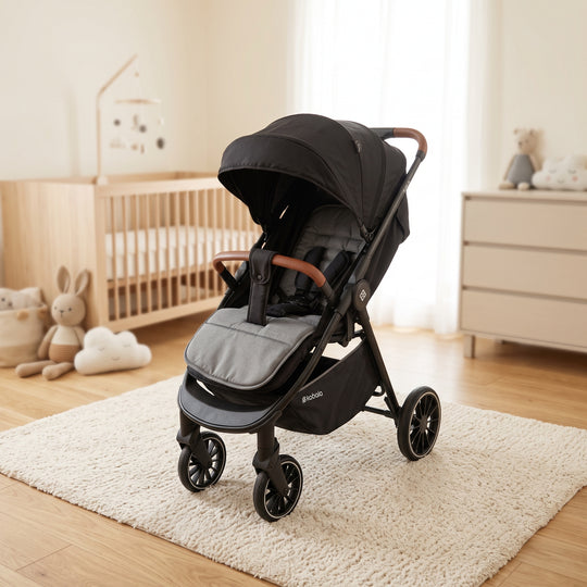Luxury Baby Stroller SH-2 with Canopy & All-Terrain Wheels