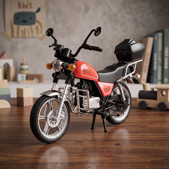 1:12 Die-Cast Classic Cruiser Motorcycle