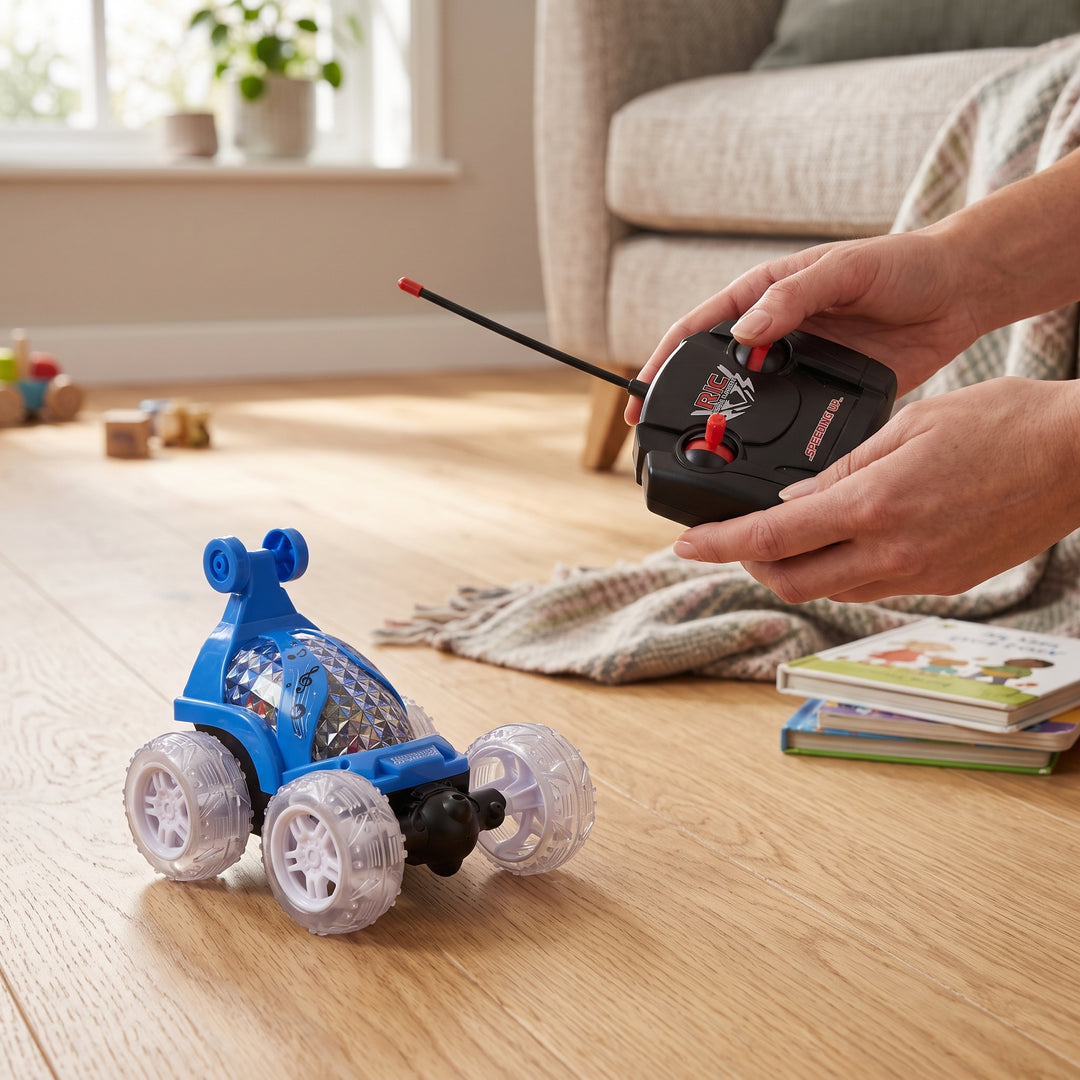Remote Control Stunt Car with 360° Rotation LED Light