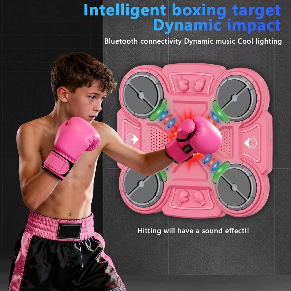 4-Target Smart Wireless Music Boxing Play Toy