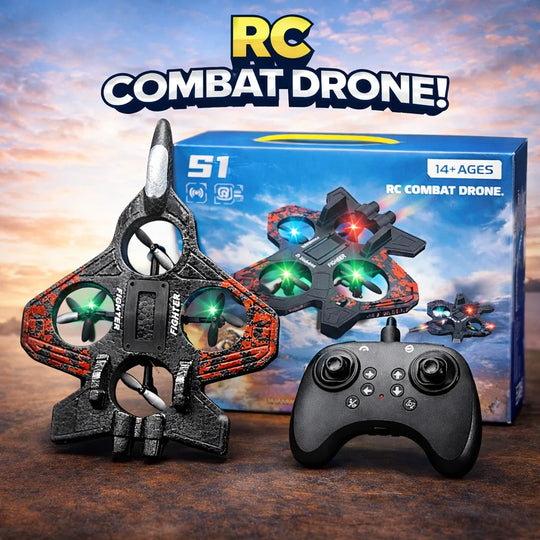 Fighter Plane Remote Control Quadrotor Drone