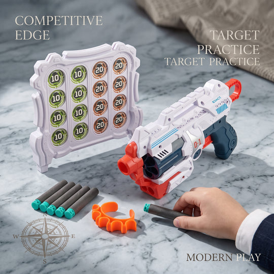 Accurate Soft Dart Blaster Target Practice Set