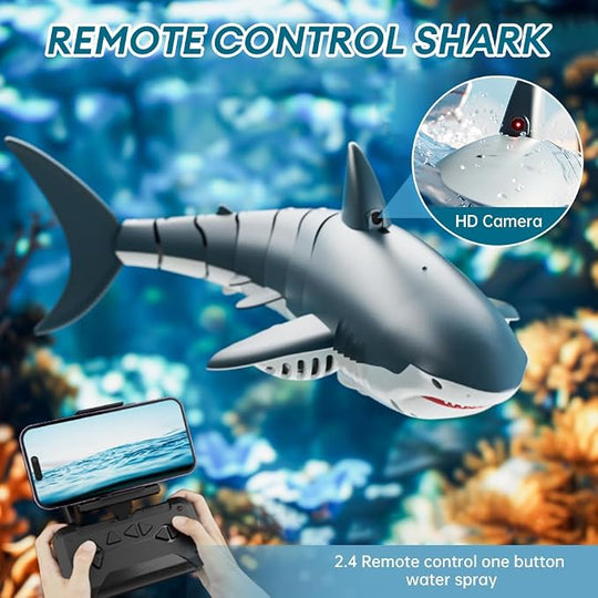 Remote Control Shark Toy for Kids