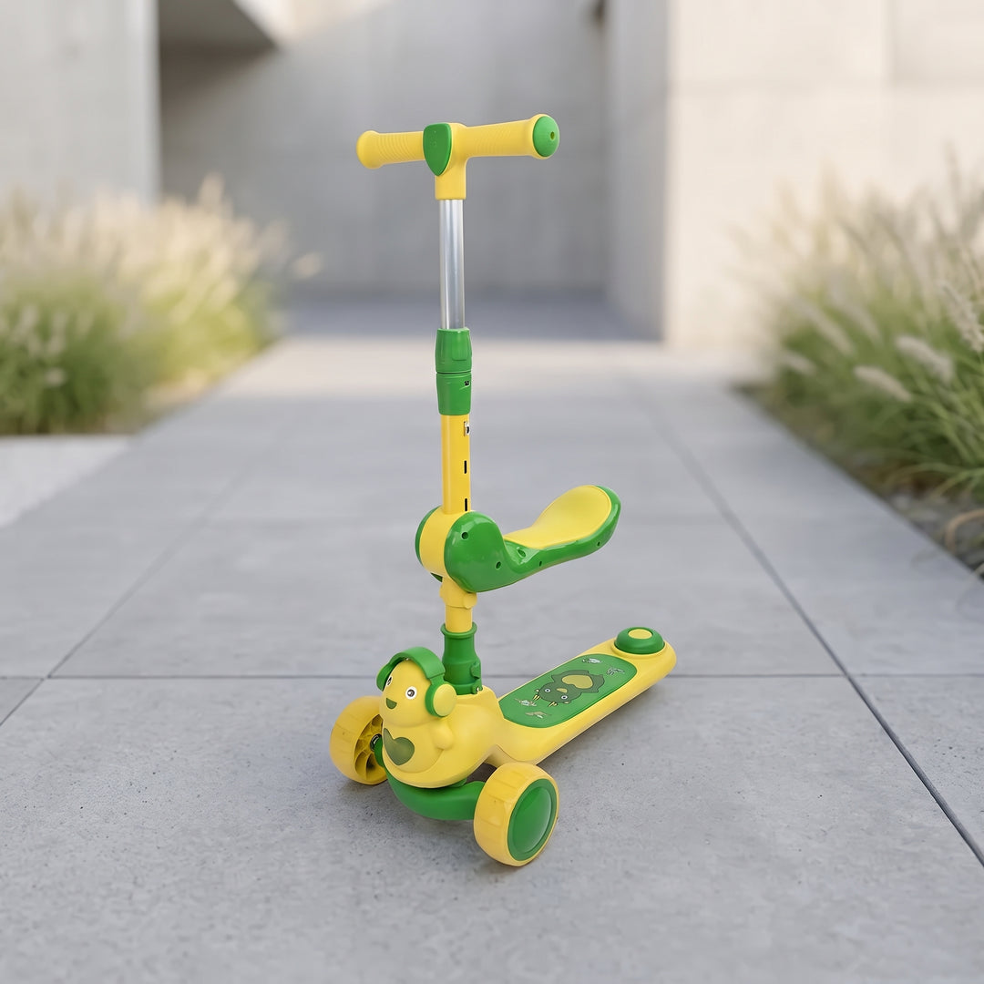 Kids' 3-Wheel Scooty with Lights & Sound
