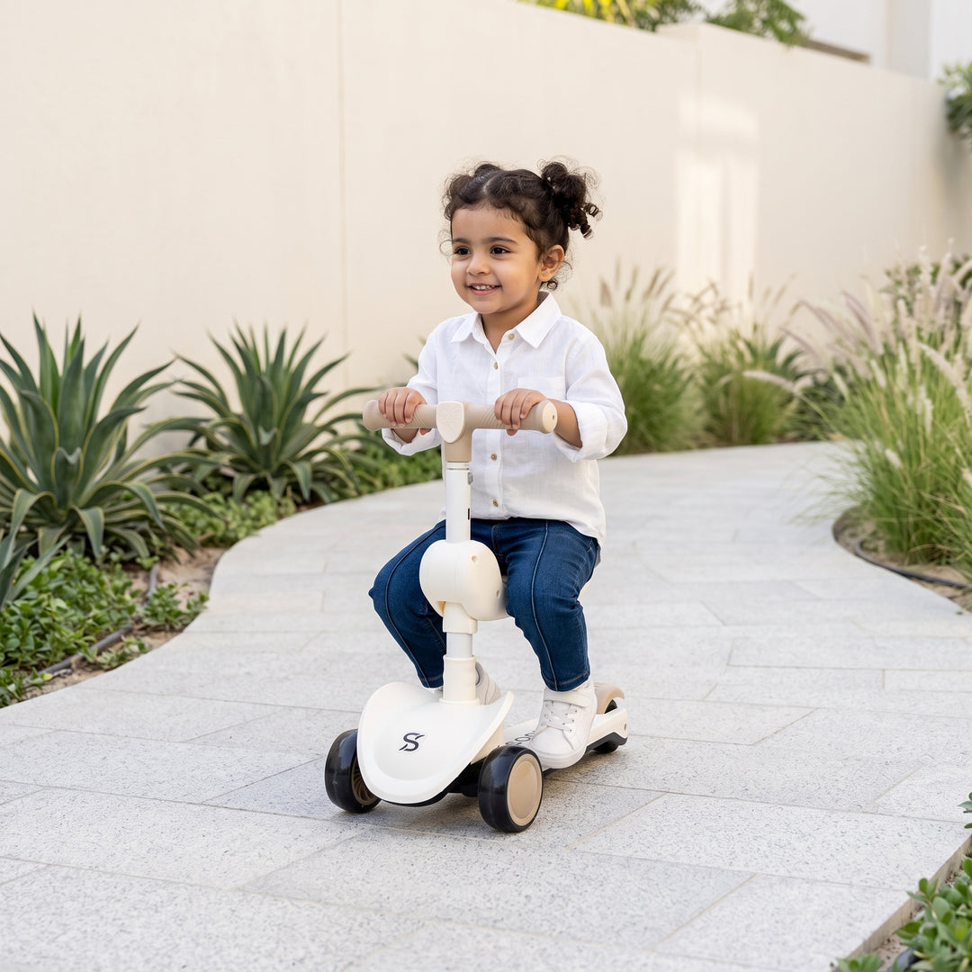 Kids' 3-Wheel Scooty with Lights & Sound