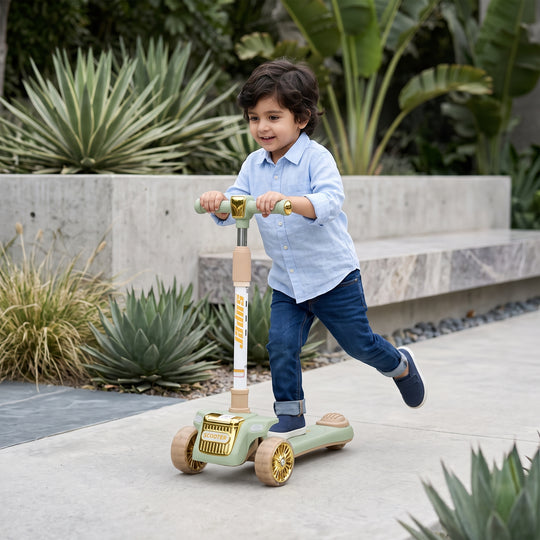 Kids' 3-Wheel Scooty with Lights & Sound