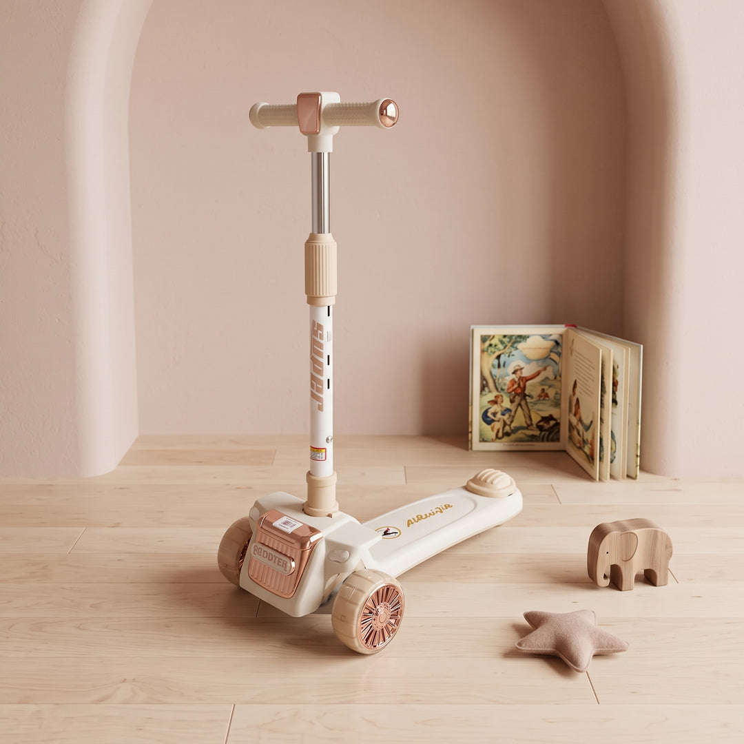 Kids' 3-Wheel Scooty with Lights & Sound