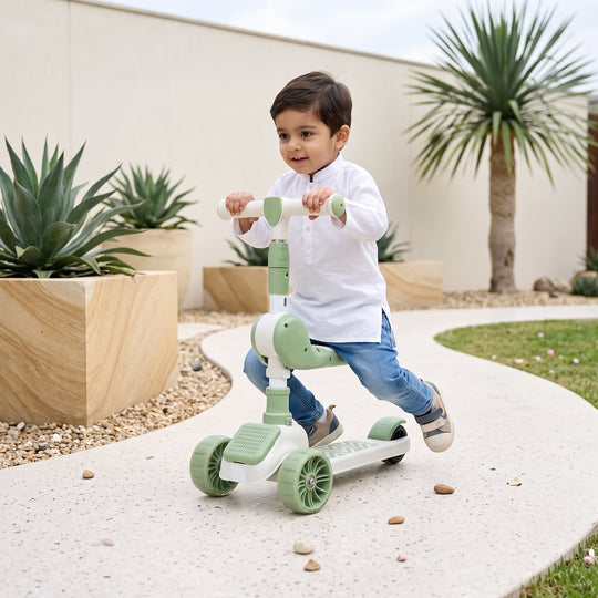 Kids' 3-Wheel Scooty with Lights & Sound