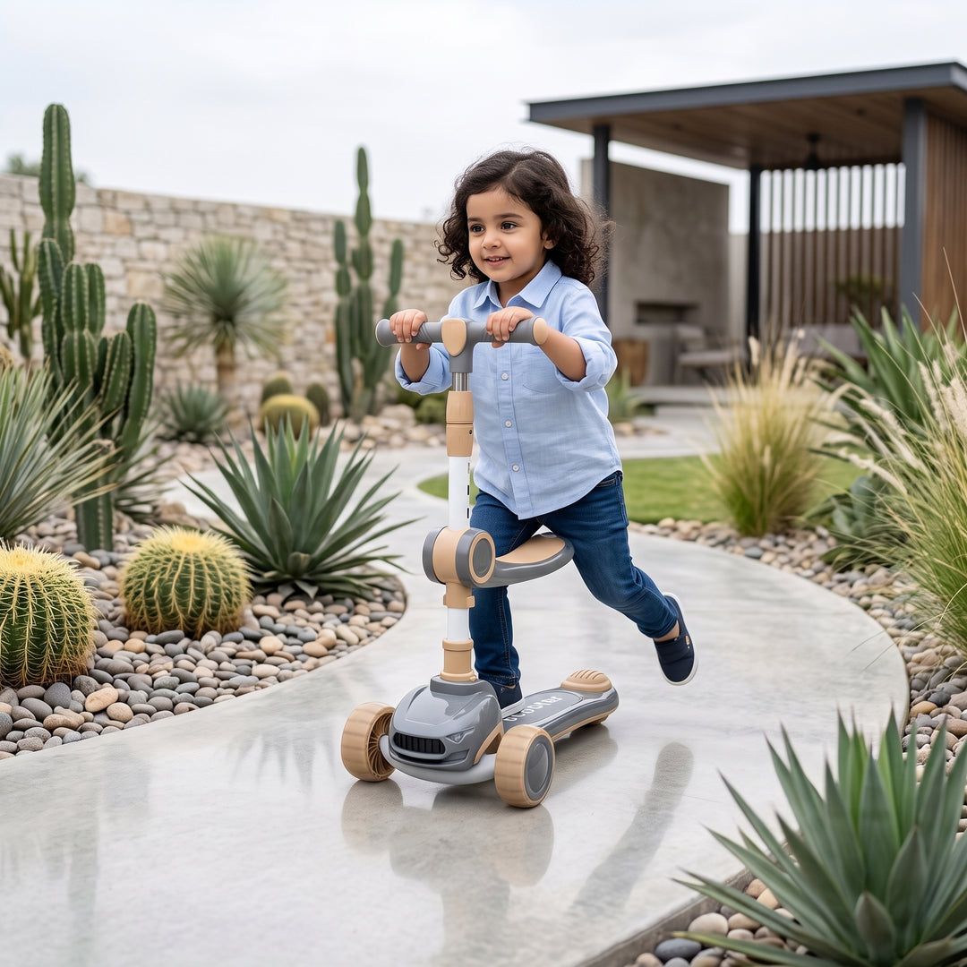Kids' 3-Wheel Scooty with Lights & Sound