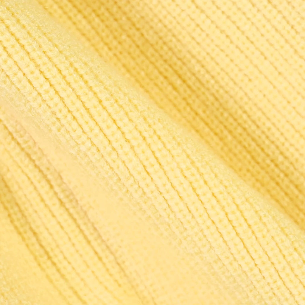 Infant Girls Acrylic Sweater-Sunshine Bloom-Yellow
