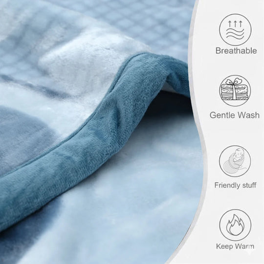 Premium Double-Ply Baby Blanket | 120×150cm