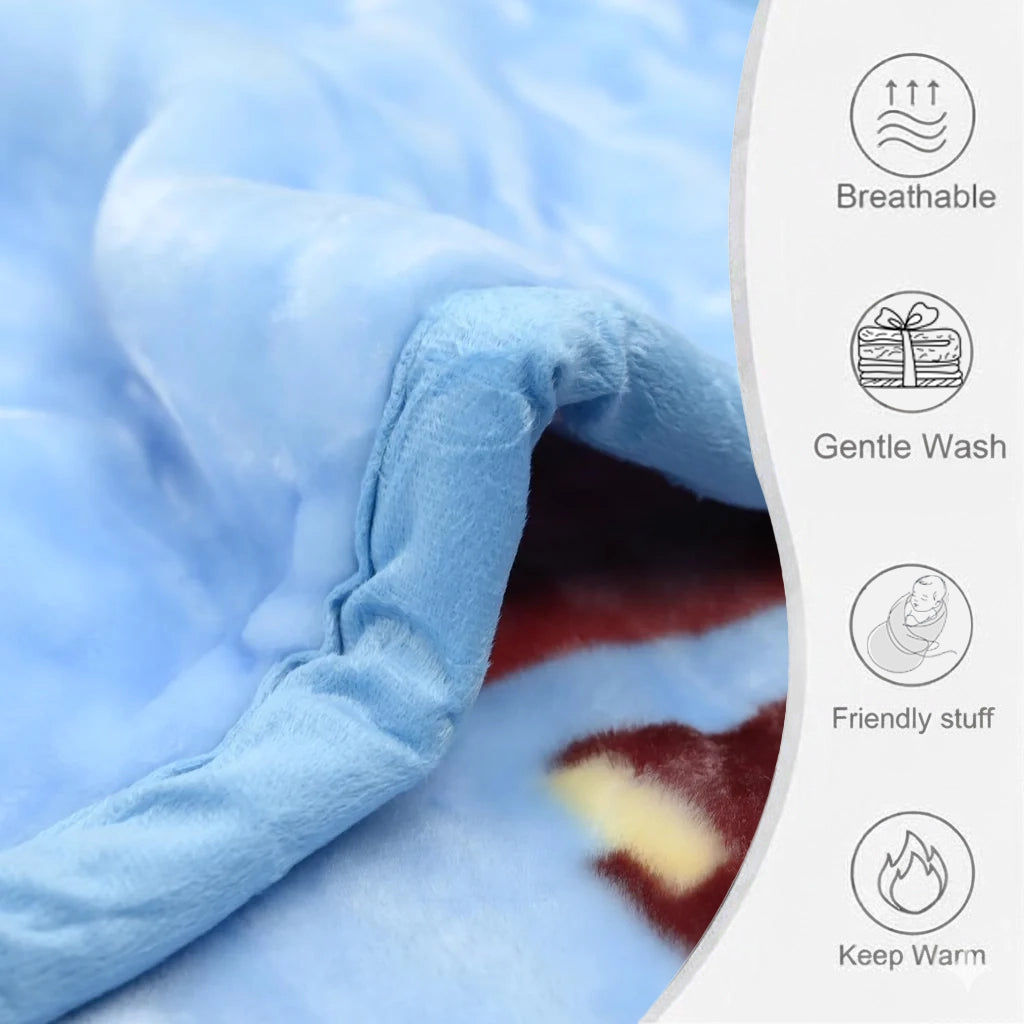 Premium Double-Ply Baby Blanket | 120×150cm