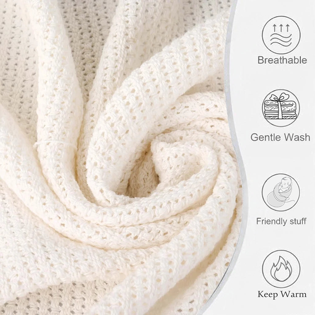 Soft & Comfortable Knitted Baby Blanket